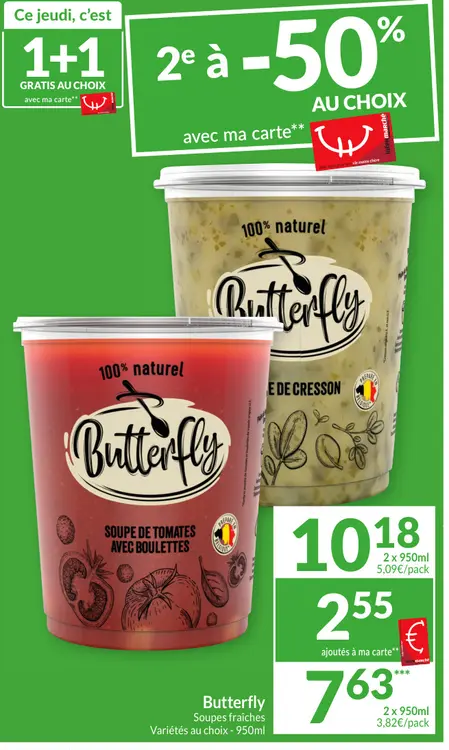 Offre: Soupes fraîches