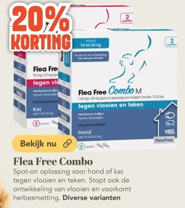 Aanbieding: Flea Free Combo