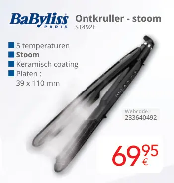 Aanbieding: Ontkruller - stoom