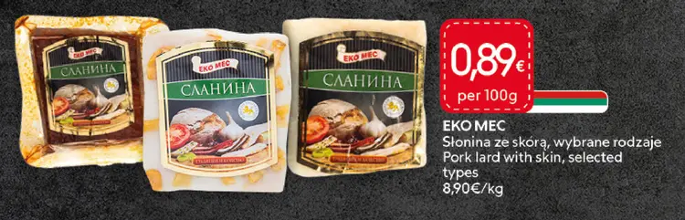 Aanbieding: Słonina ze skórą