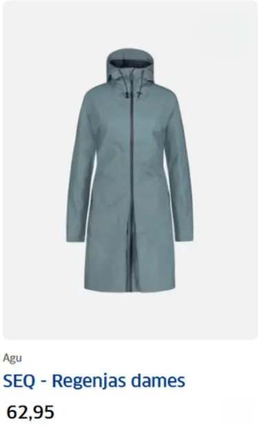 Aanbieding: Agu SEQ - Regenjas dames