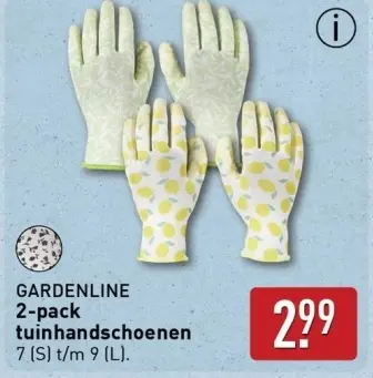 Aanbieding: GARDENLINE tuinhandschoenen