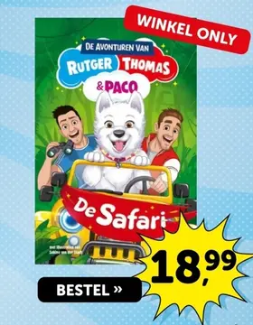 Aanbieding: De Avonturen van Rutger, Thomas & Paco