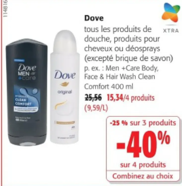 Offre: tous les produits de douche