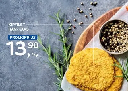 Promotie: Kipfilet Ham-Kaas