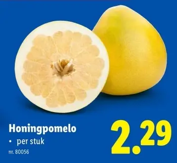 Promotie: Honingpomelo
