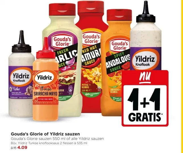 Aanbieding: Gouda's Glorie of Yildriz sauzen
