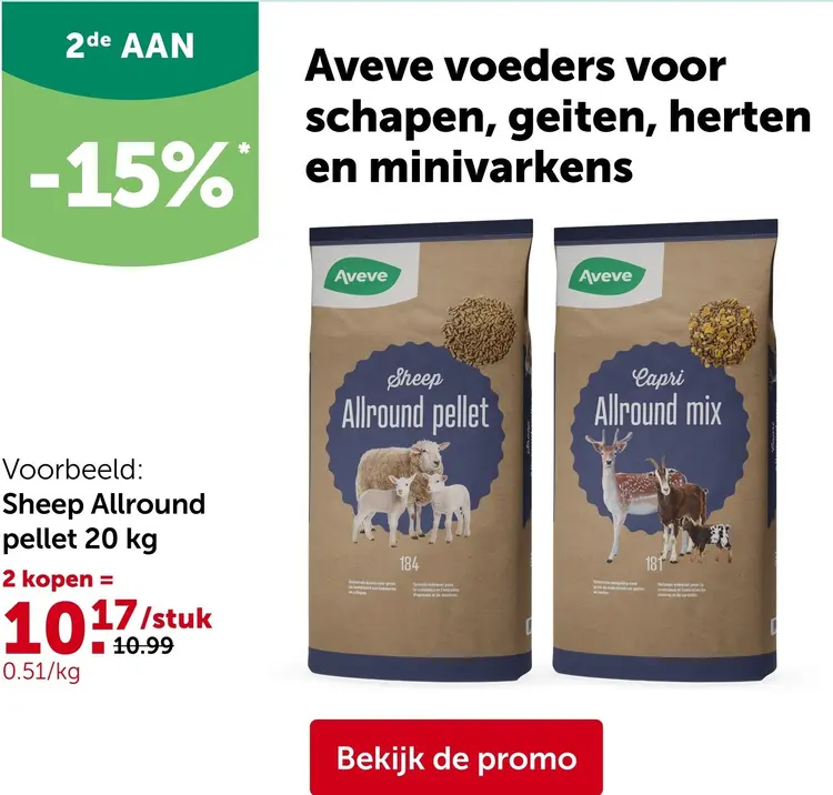 Promotie: Voeders voor schapen, geiten, herten en minivarkens