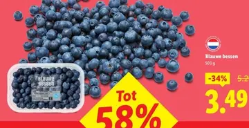 Aanbieding: Blauwe bessen