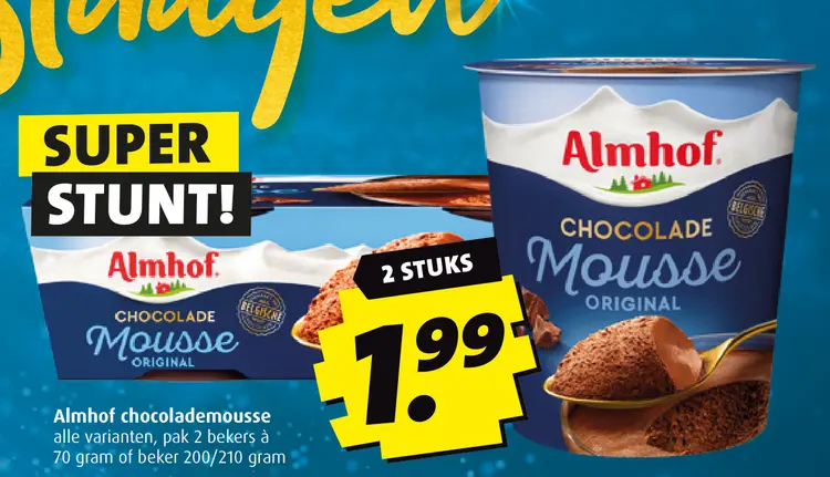 Aanbieding: Almhof chocolademousse