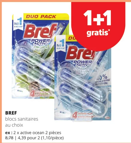 Offre: Blocs sanitaires