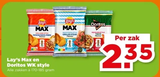 Lay's Max en Doritos WK style