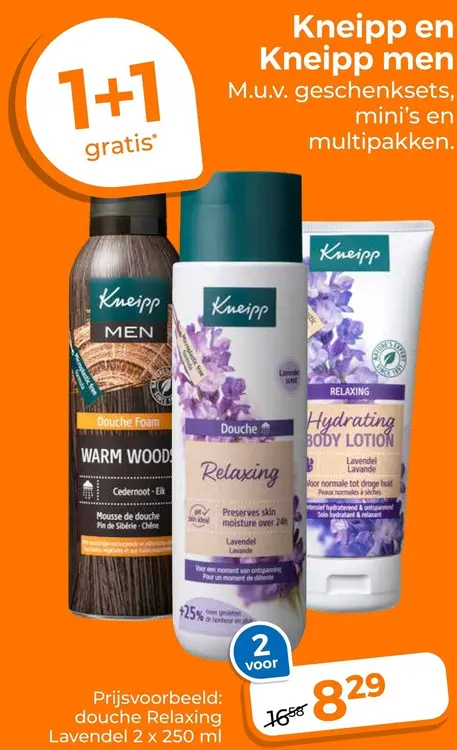 Aanbieding: Douche Relaxing Lavendel