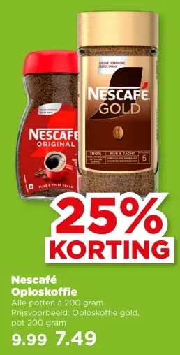 Aanbieding: Oploskoffie