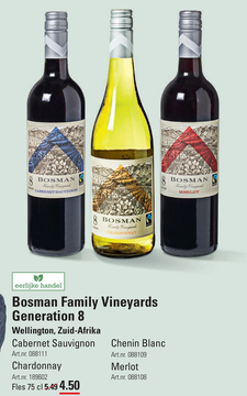 Aanbieding: Bosman Family Vineyards Generation 8