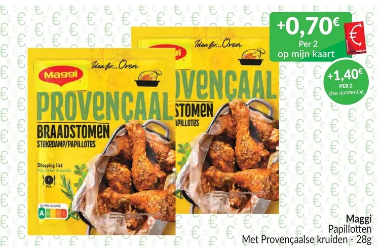 Promotie: Papillotten Met Provençaalse kruiden
