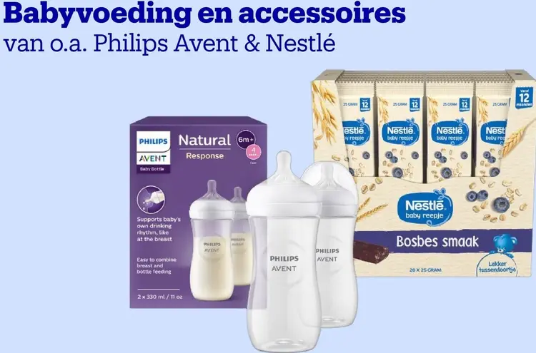 Aanbieding: Babyvoeding en accessoires
