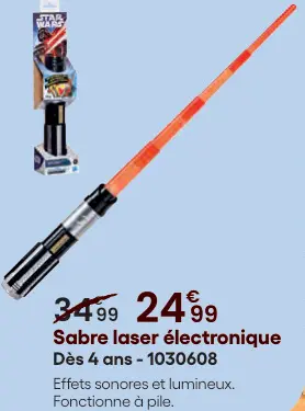 Offre: Sabre laser électronique