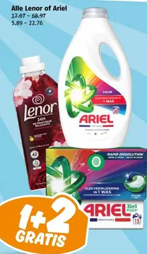Aanbieding: Alle Lenor of Ariel