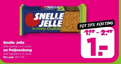 Aanbieding: Snelle Jelle