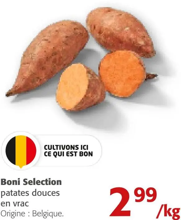 Offre: Patates douces
