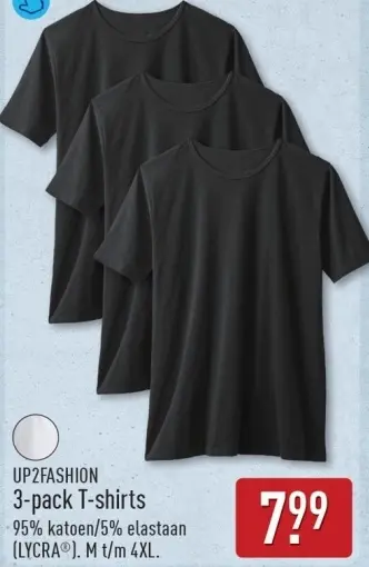 Aanbieding: 3-pack T-shirts