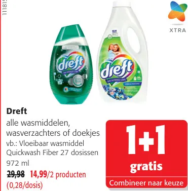 Promotie: Wasmiddelen, wasverzachters of doekjes