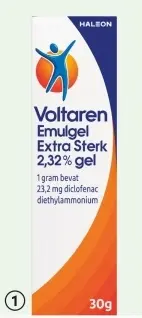 Aanbieding: Voltaren Emulgel Extra Sterk 2,32% gel 30 gram