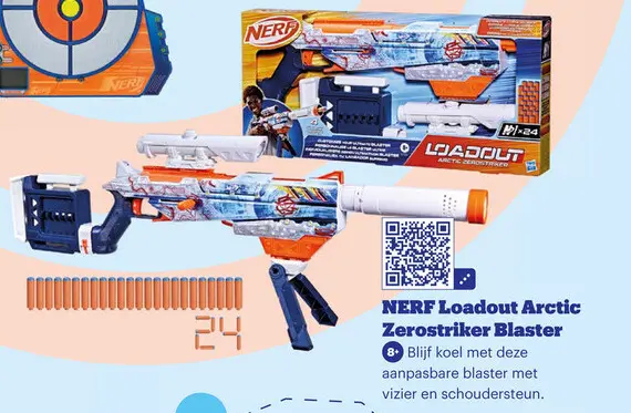 Aanbieding: Loadout Arctic Zerostriker Blaster