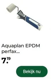Aanbieding: EPDM perfax aandrukroller