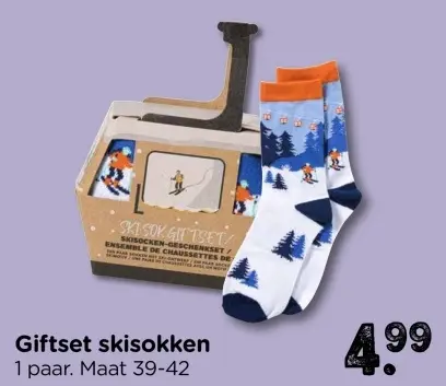 Aanbieding: Giftset skisokken