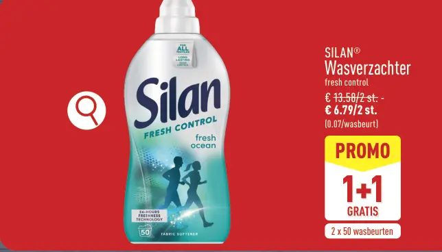 Promotie: SILAN Wasverzachter fresh control