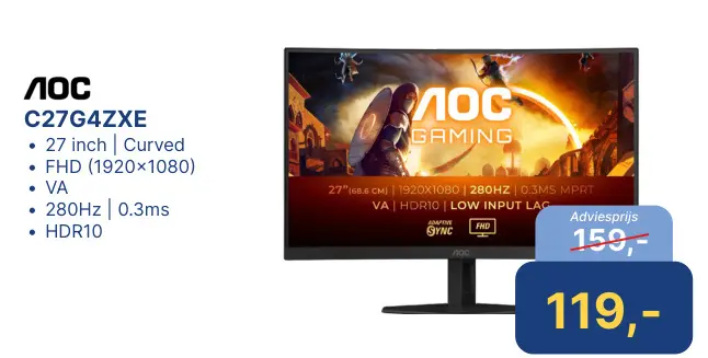 Aanbieding: AOC C27G4ZXE