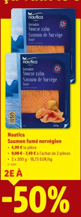 Offre: Saumon fumé norvégien