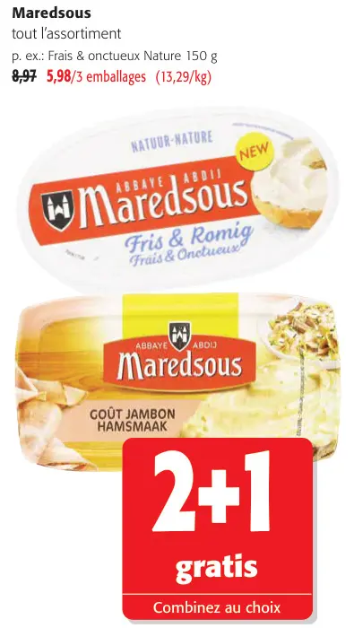 Offre: Maredsous
