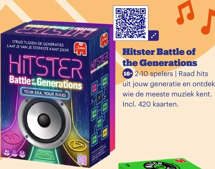 Promotie: Hitster Battle of the Generations