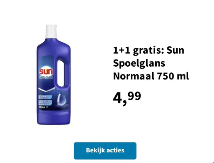 Promotie: Spoelglans