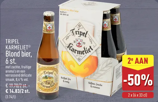 Promotie: Blond bier