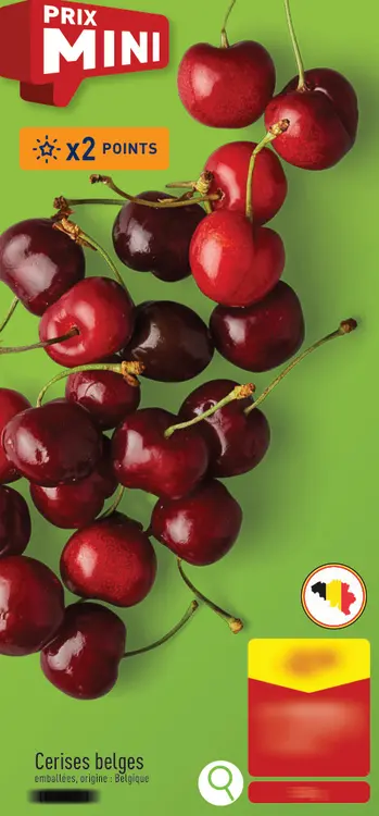 Offre: Cerises belges