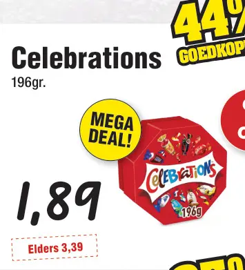 Aanbieding: Celebrations