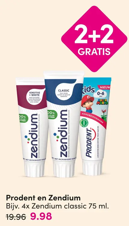 Aanbieding: Prodent en Zendium