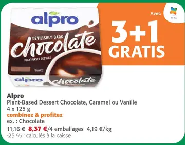 Offre: Alpro Plant-Based Dessert Chocolate, Caramel 