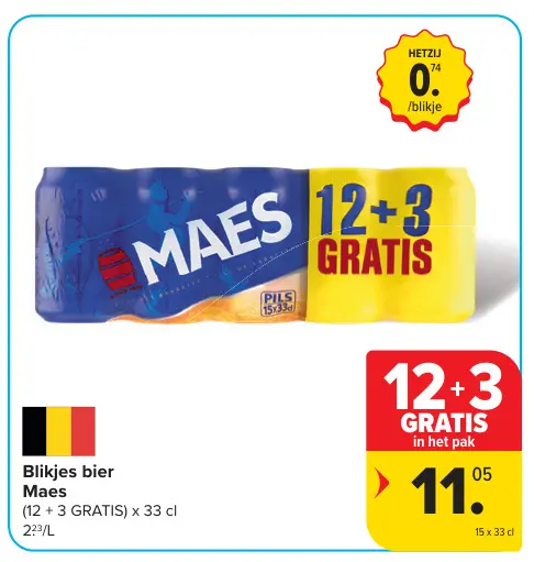 Promotie: Blikjes bier