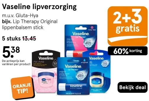 Aanbieding: Lipverzorging