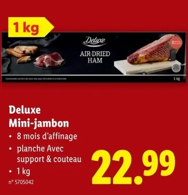 Offre: Mini-jambon