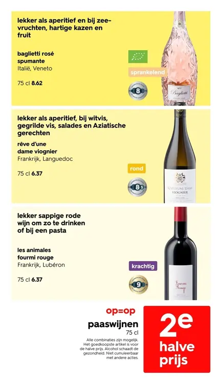 Promotie: paaswijnen