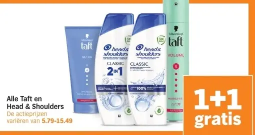 Aanbieding: Alle Taft en Head & Shoulders