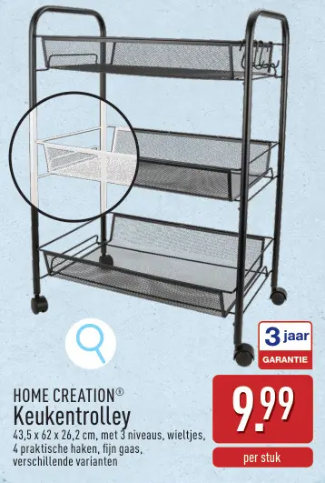 Aanbieding: Keukentrolley