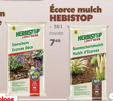 Offre: Écorce mulch