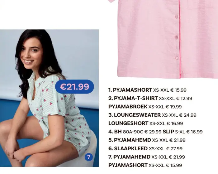 Promotie: Pyjamahemd